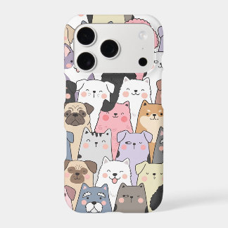 Motif de chien mignon