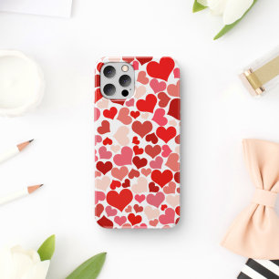 Motif de cœurs, Cœurs rouges, Amour
