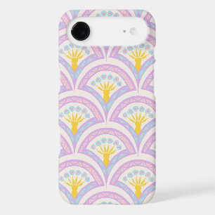 Motif de coquille de couleur pastel