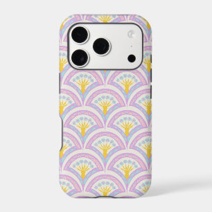 Motif de coquille de couleur pastel
