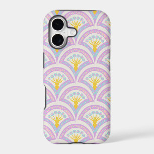 Motif de coquille de couleur pastel