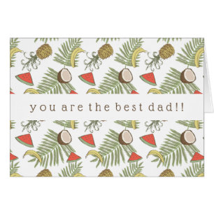 Motif de croquis de fruit tropical