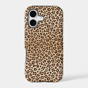 Motif de design imprimé léopard exotique