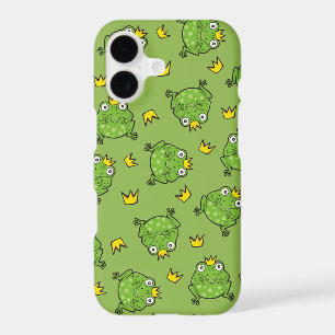Motif de dessin animé de grenouille