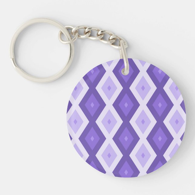 Motif de diamant violet (Devant)