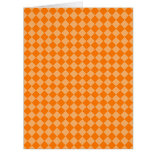 Motif de diamants orange combiné par STaylor