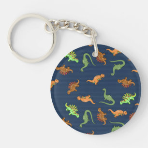 Motif de dinosaures mignons
