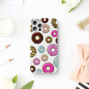 Motif de donuts, Donuts colorés, Vermicelles