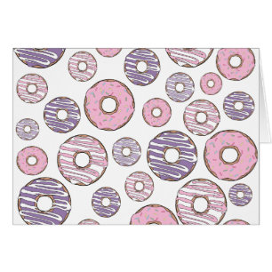 Motif De Donuts, Donuts Roses, Donuts Violets