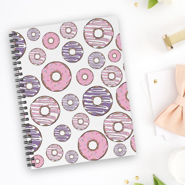 Motif De Donuts, Donuts Roses, Donuts Violets (Créateur téléchargé)