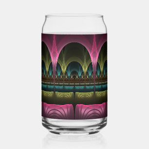 Motif de fantaisie spécial abstrait fractal coloré
