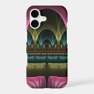 Motif de fantasy spécial abstrait fractal coloré