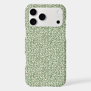 Motif de feuillage de feuilles botaniques vert sau