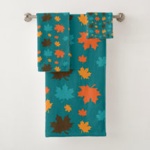 Motif de feuille d'automne