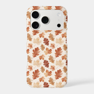 Motif de feuille d'automne confortable