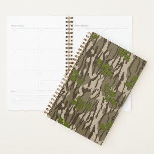Motif de feuille de chêne camouflage Bottom lands