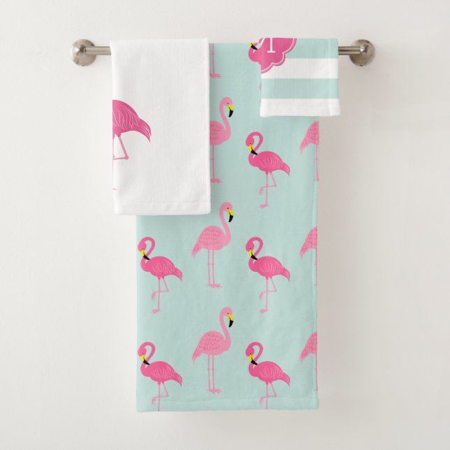 Motif de Flamants roses d'amusement (En situation)