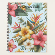 Motif de fleur tropicale botanique 