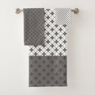 Motif de fleurs de bronze rustique