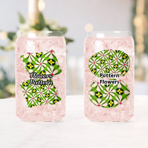 Motif de fleurs esthétiques