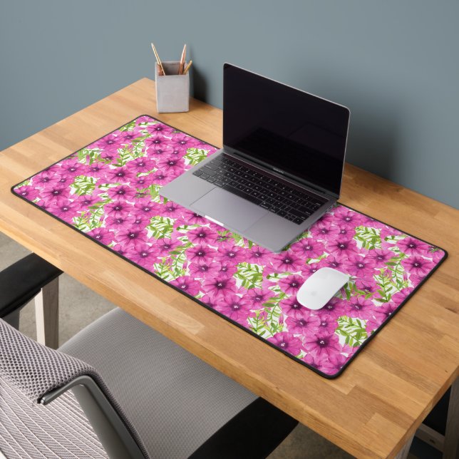 Motif de fleurs pétunia rose (Bureau 2)