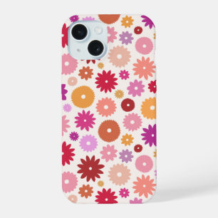 Motif de floraisons colorées