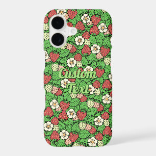 Motif de fond de fraise