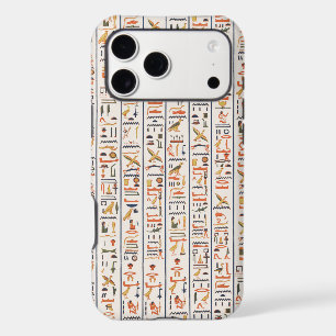 motif de fond d'hieroglyphes d'egypte ancienne his