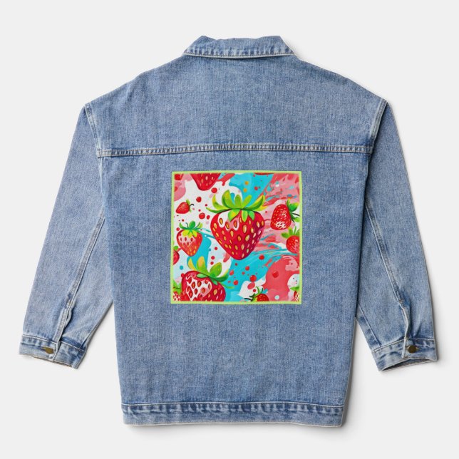 Motif de fraise (Verso)