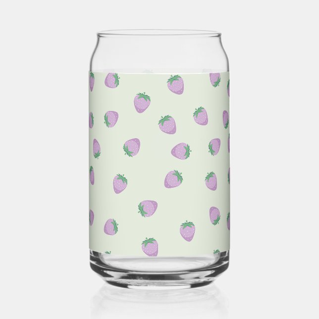 Motif de fraises pourpres (Recto)