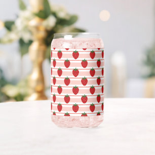 Motif de fraises sucrées