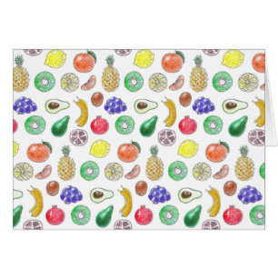 Motif de fruits