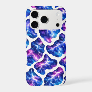 Motif de galaxie de tempête d'éclairs