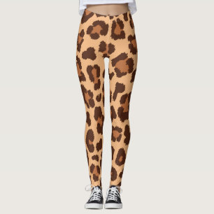 Motif de guépard tacheté léopard patte Legging