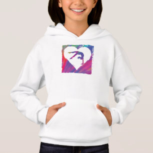 Motif de gymnastique de colorant de cravate