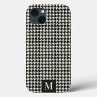 Motif de Houndstooth coque iphone Monogram