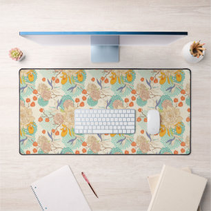 Motif de jardin fleuri coloré