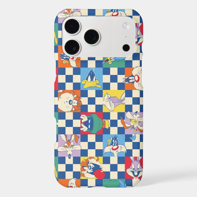 Motif de jeton couleur LOONEY TUNES™ Checker (Verso)