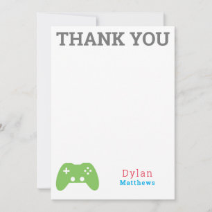 Motif de jeu vidéo Merci Gamer