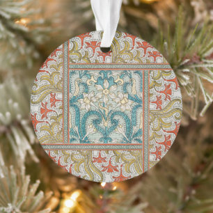 Motif de jonquille Art Nouveau vintage Verneuil