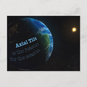 Motif de la carte postale de la saison