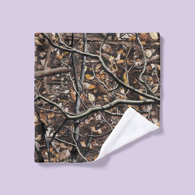 Motif de la chasse au camouflage 6 (Gant de toilette)