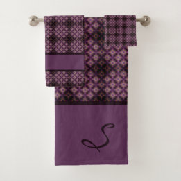Motif de la passion du diamant pourpre