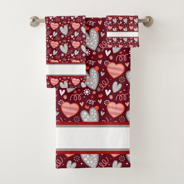 Motif de la Saint-Valentin (En situation)