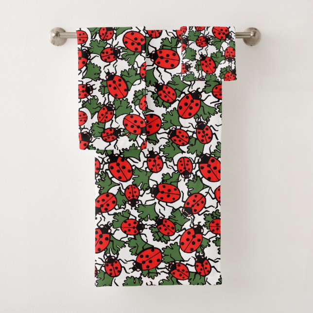 Motif de Ladybug Art nouveau (En situation)