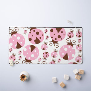 Motif De Ladybugs, Mignons Ladybugs, Pink Ladybugs