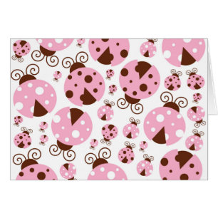 Motif De Ladybugs, Mignons Ladybugs, Pink Ladybugs