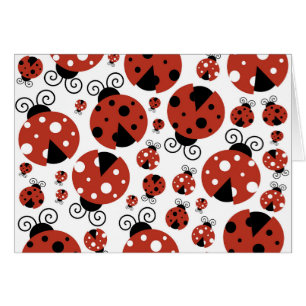 Motif De Ladybugs, Mignons Ladybugs, Red Ladybugs