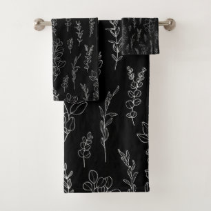 Motif de ligne Art Eucalyptus