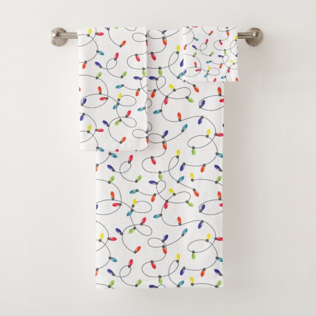 Motif de lumières de Noël (En situation)